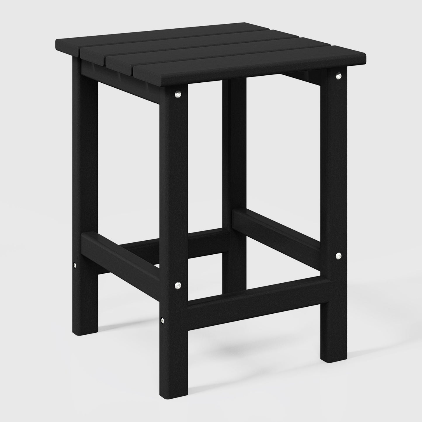 POLYTRENDS™ Tuscany All-Weather Outdoor Side Table (18" Height)