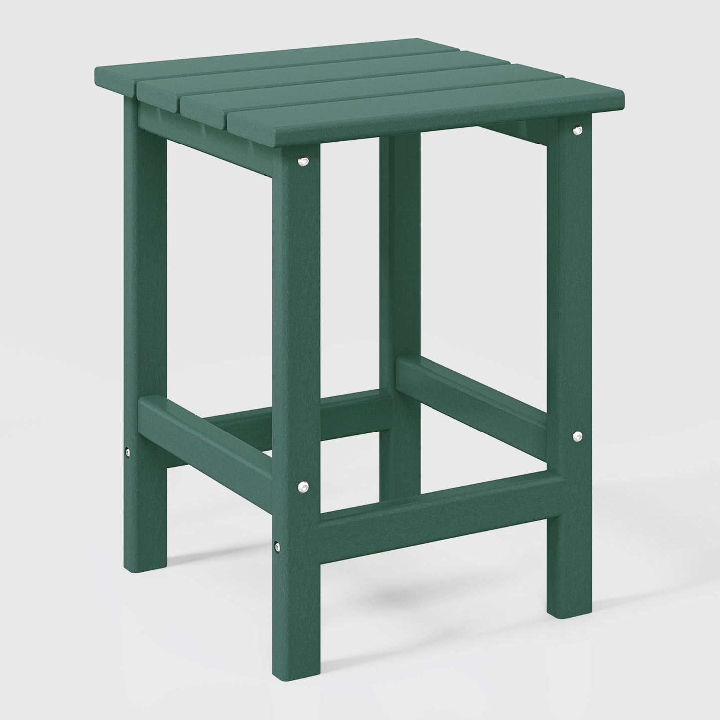POLYTRENDS™ Tuscany All-Weather Outdoor Side Table (18" Height)