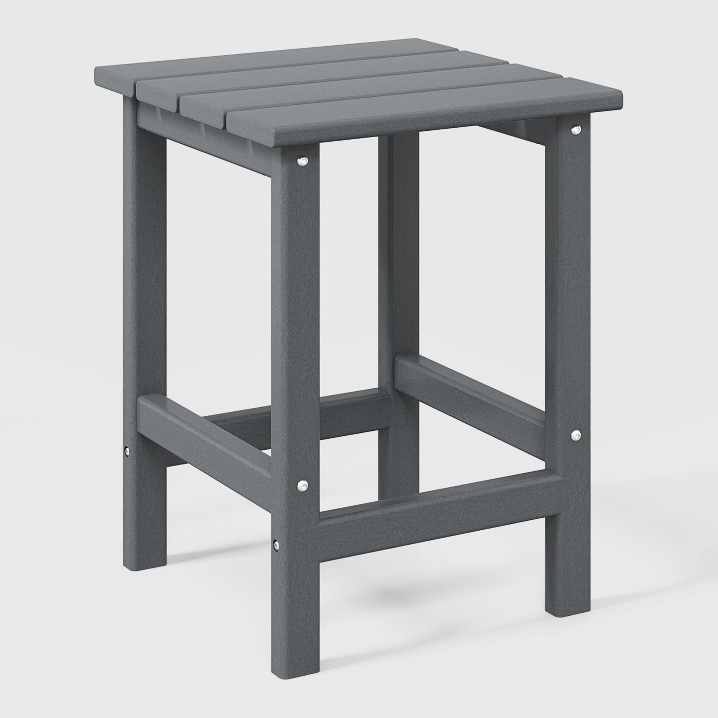 POLYTRENDS™ Tuscany All-Weather Outdoor Side Table (18" Height)