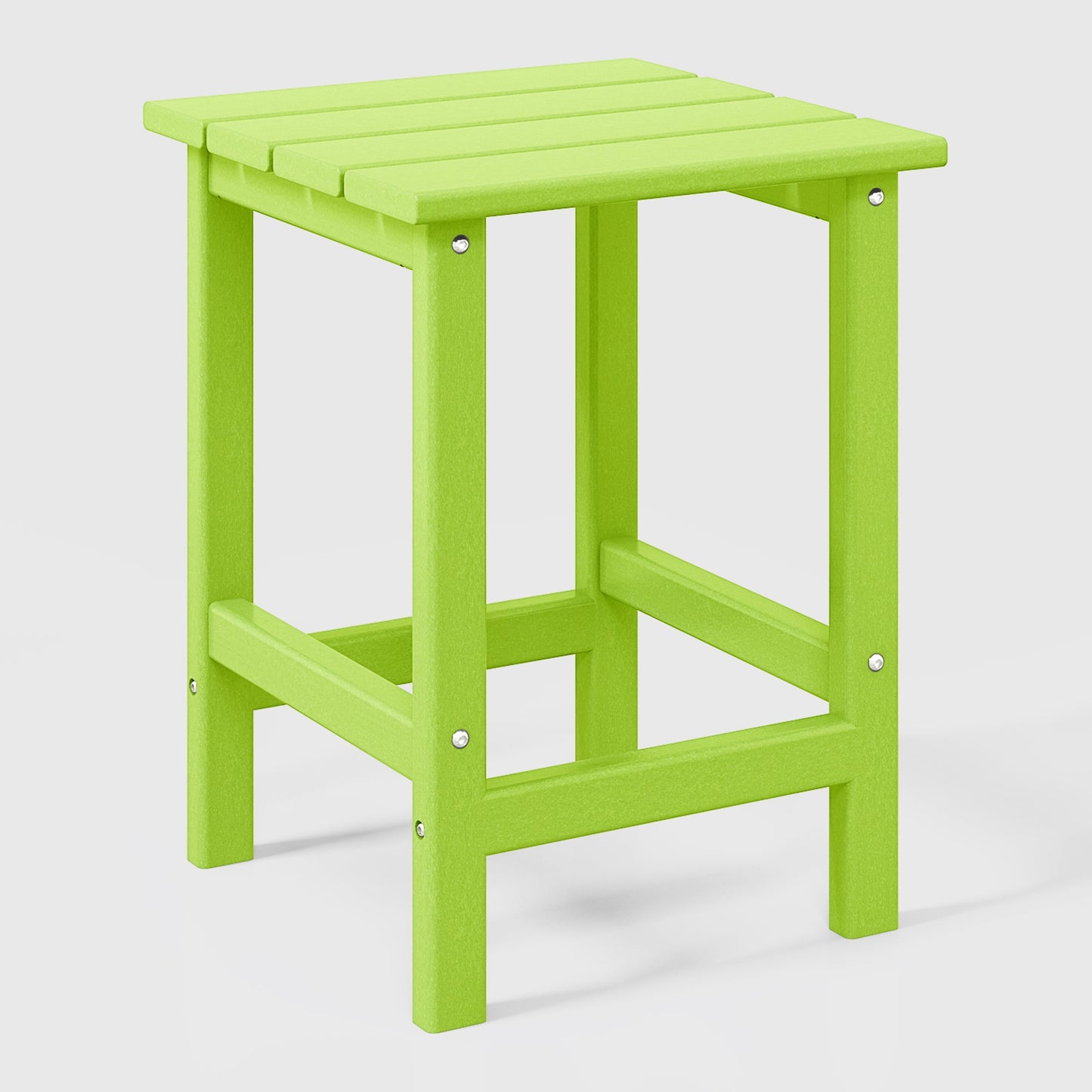 POLYTRENDS™ Tuscany All-Weather Outdoor Side Table (18" Height)