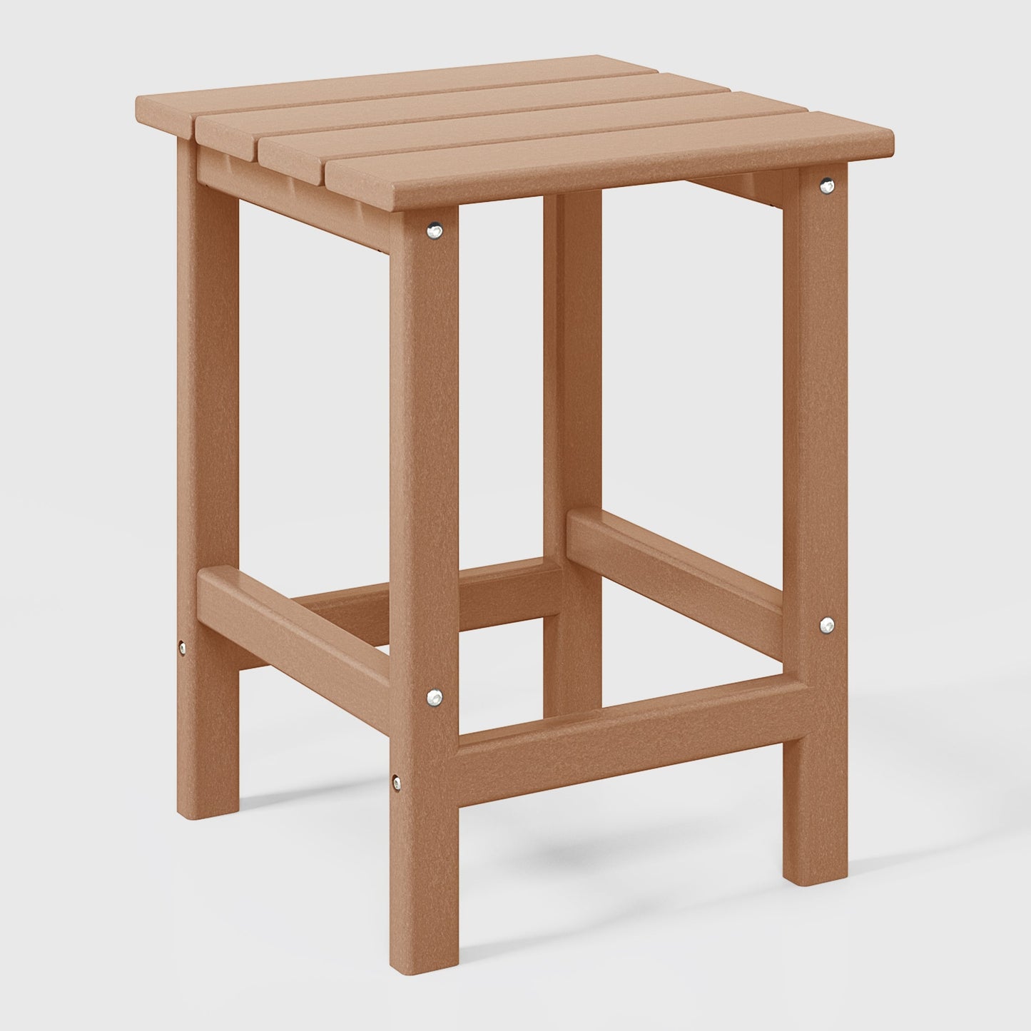 POLYTRENDS™ Tuscany All-Weather Outdoor Side Table (18" Height)