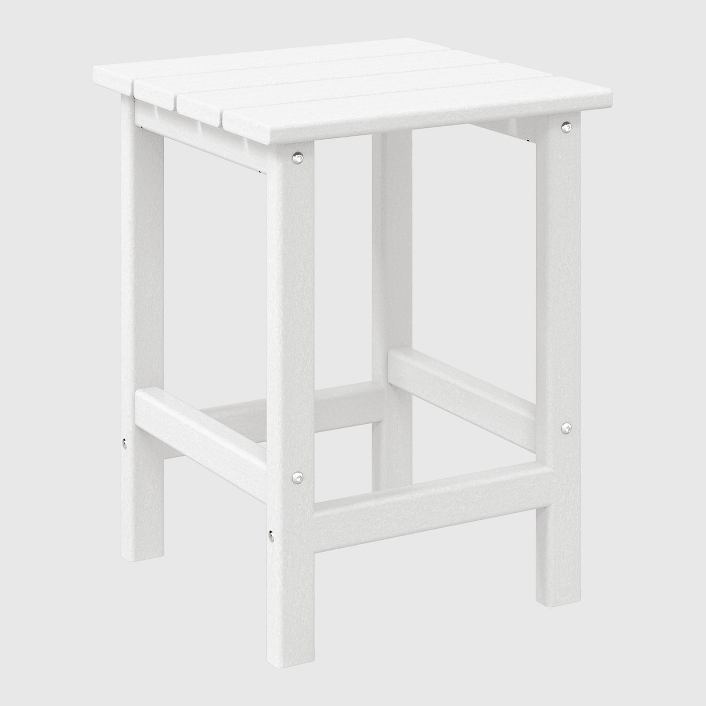 POLYTRENDS™ Tuscany All-Weather Outdoor Side Table (18" Height)