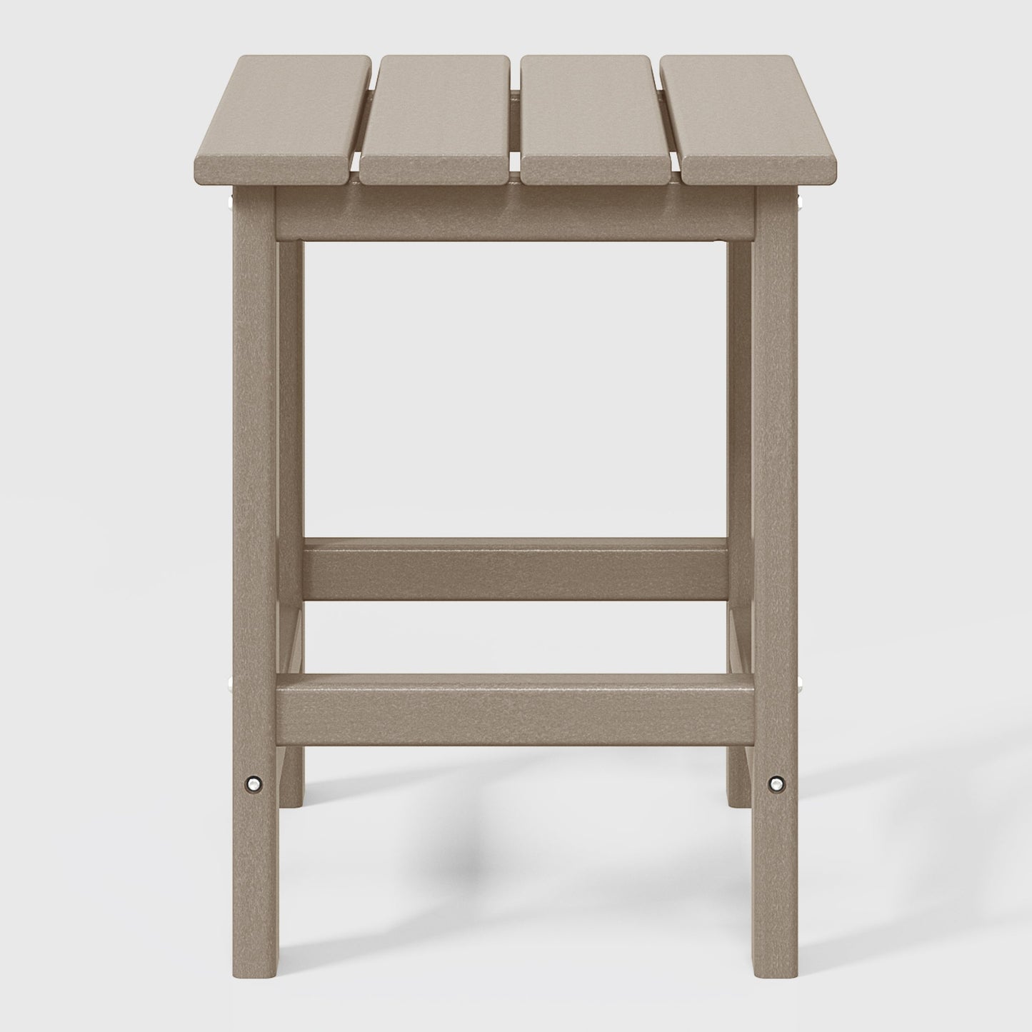 POLYTRENDS™ Tuscany All-Weather Outdoor Side Table (18" Height)