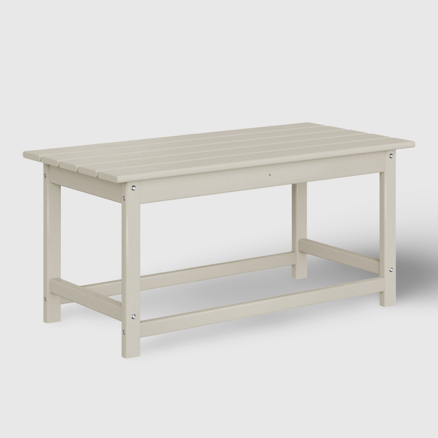 POLYTRENDS™ Tuscany All-Weather Outdoor Coffee Table (35" Top)