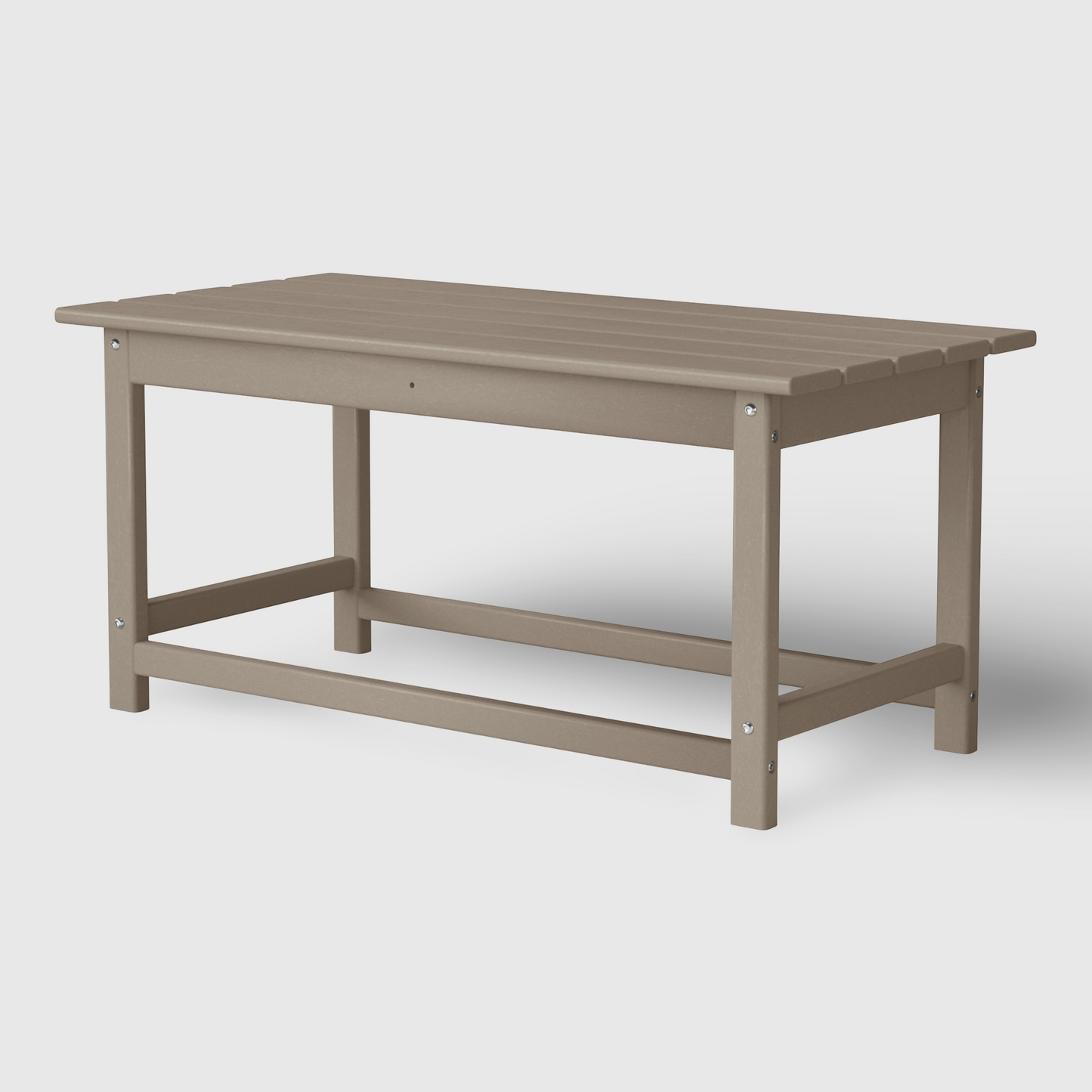 POLYTRENDS™ Tuscany All-Weather Outdoor Coffee Table (35" Top)