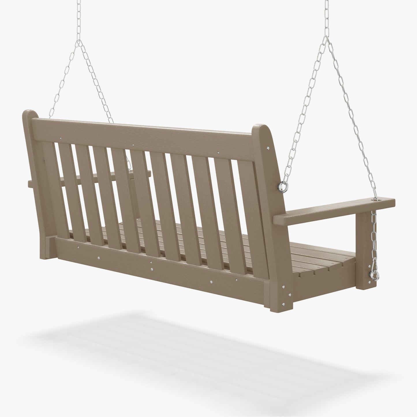 Tuscany All-Weather Outdoor Hanging Porch Swing (50" Wide)