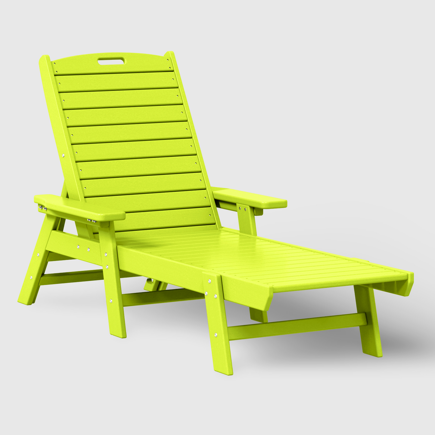 Santa Monica All-Weather Outdoor Reclining Sun Lounger with Arm Rests