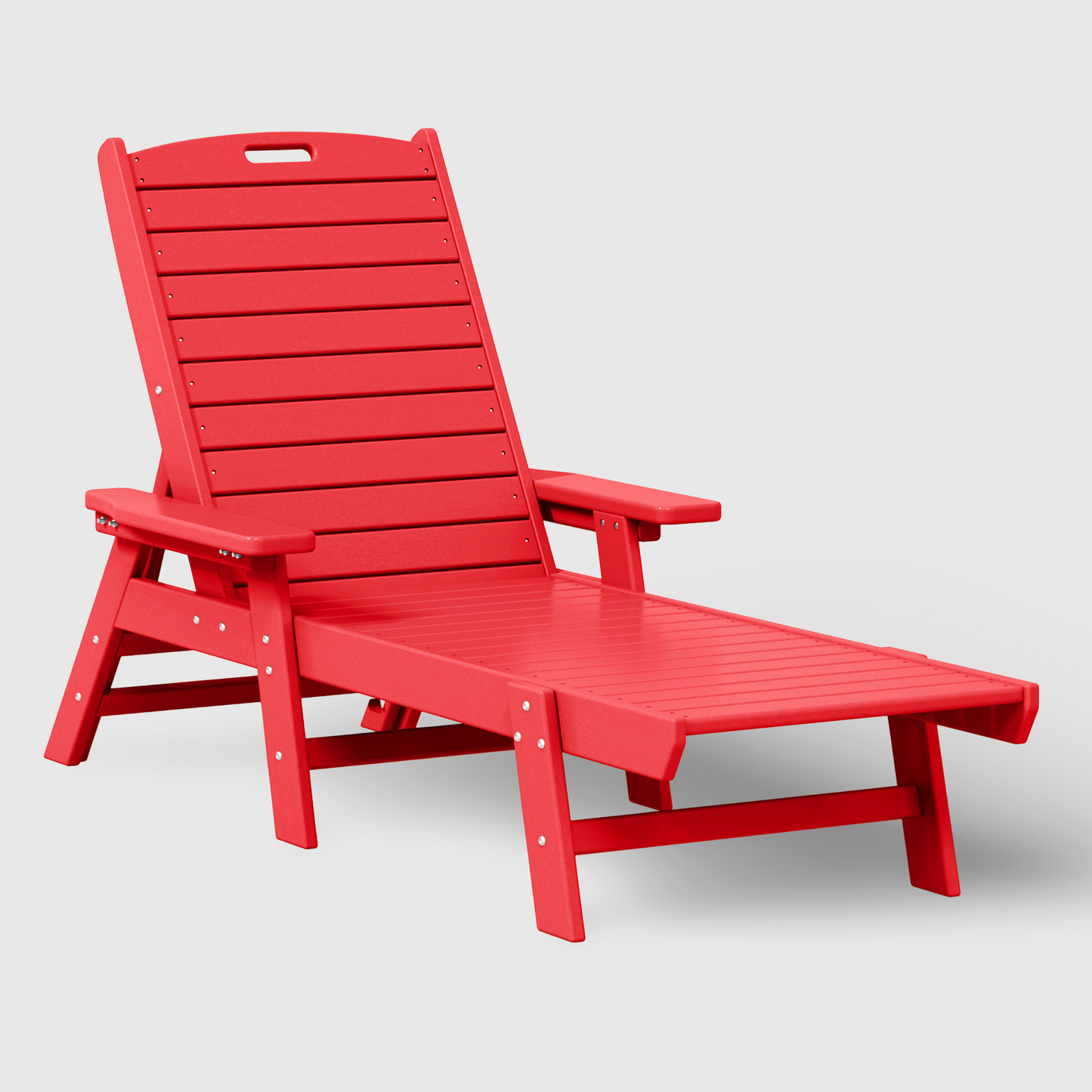 Santa Monica All-Weather Outdoor Reclining Sun Lounger with Arm Rests