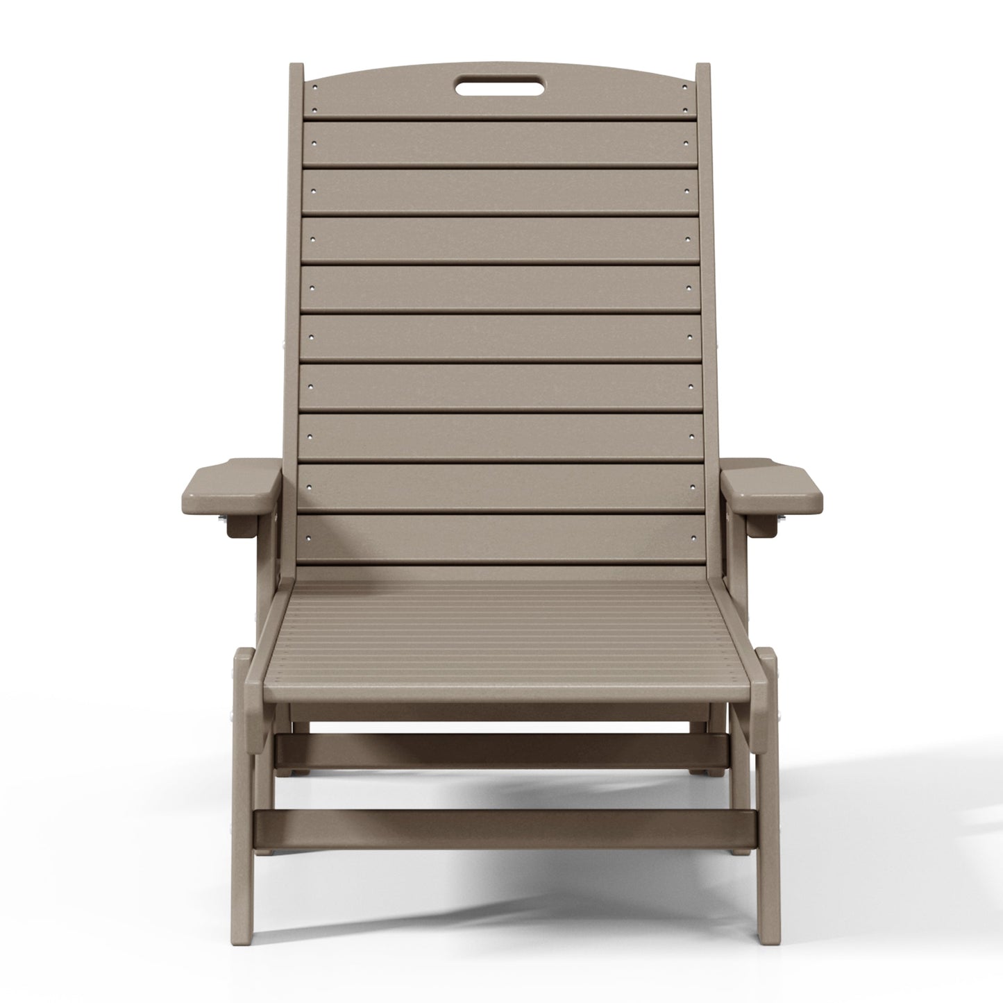 Santa Monica All-Weather Outdoor Reclining Sun Lounger with Arm Rests