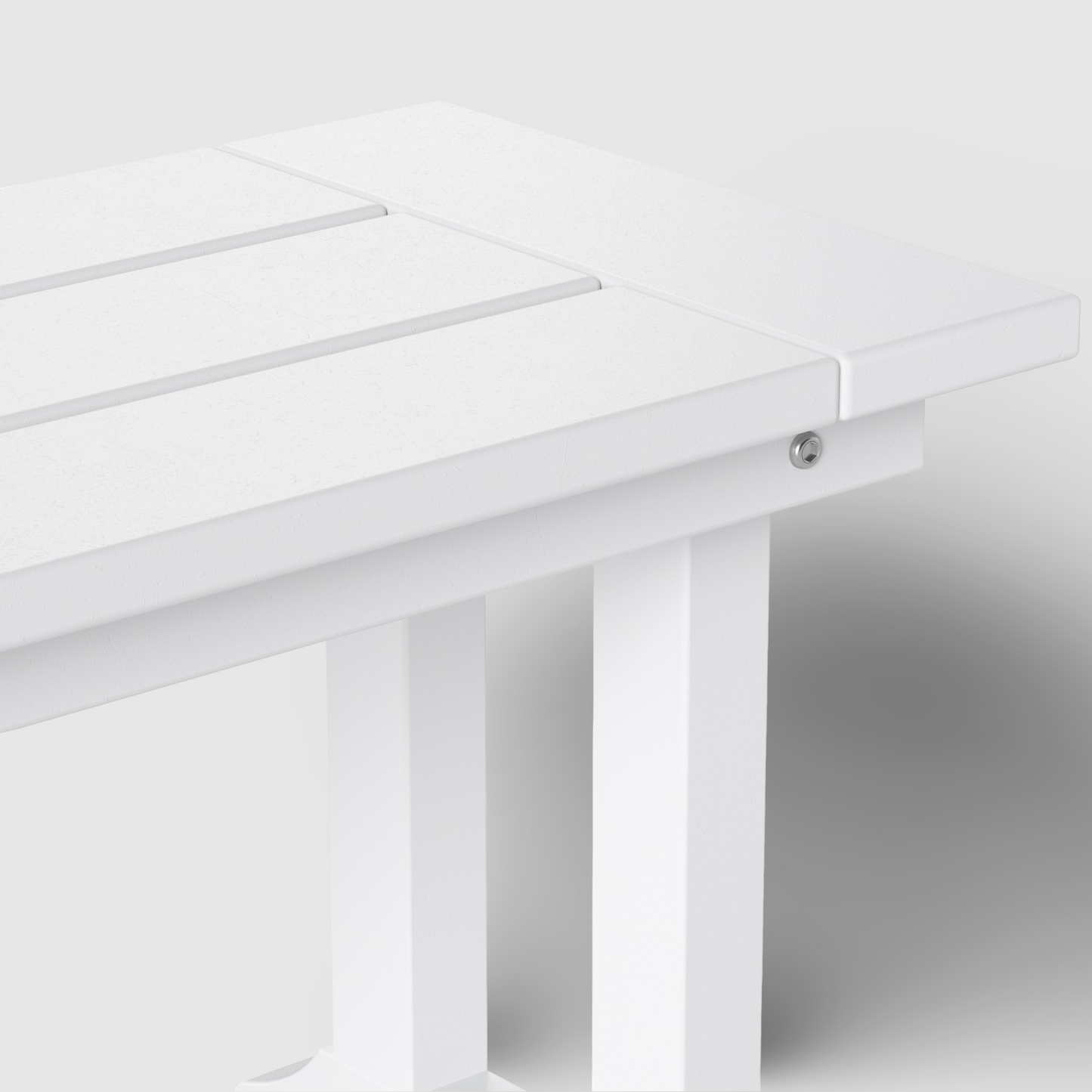 Tuscany All-Weather Outdoor Trestle Dining Bench (65" Long)