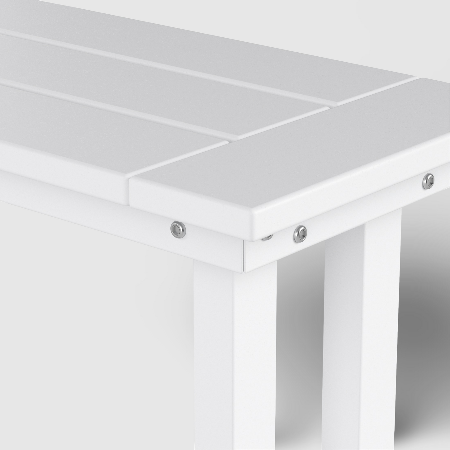 POLYTRENDS™ Tuscany All-Weather Outdoor 65" Trestle Dining Bench