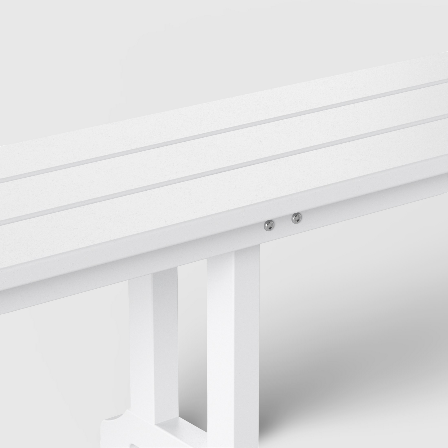 POLYTRENDS™ Tuscany All-Weather Outdoor 65" Trestle Dining Bench
