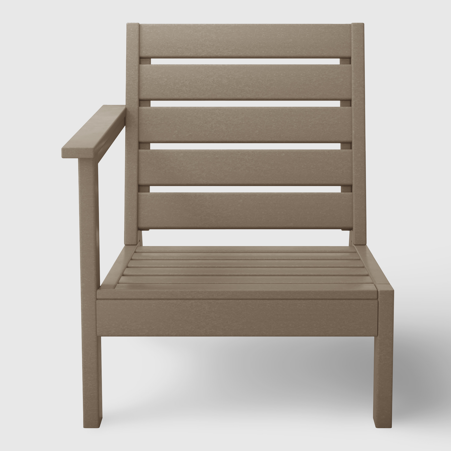 Scottsdale All-Weather Outdoor Modular Deep Seating Left Arm Chair (with Optional Cushions)