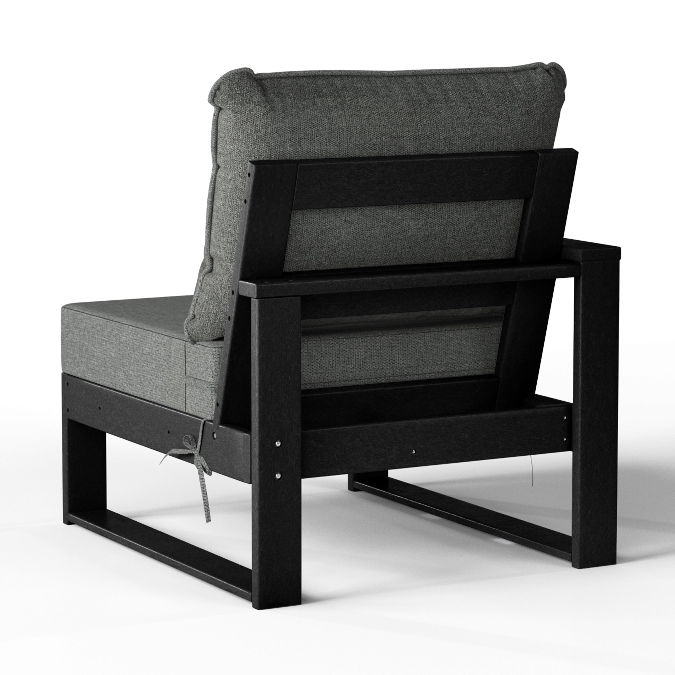 Signature All-Weather Outdoor Modular Patio Deep Seating Left Arm Chair (Left Arm Sectional Seat)