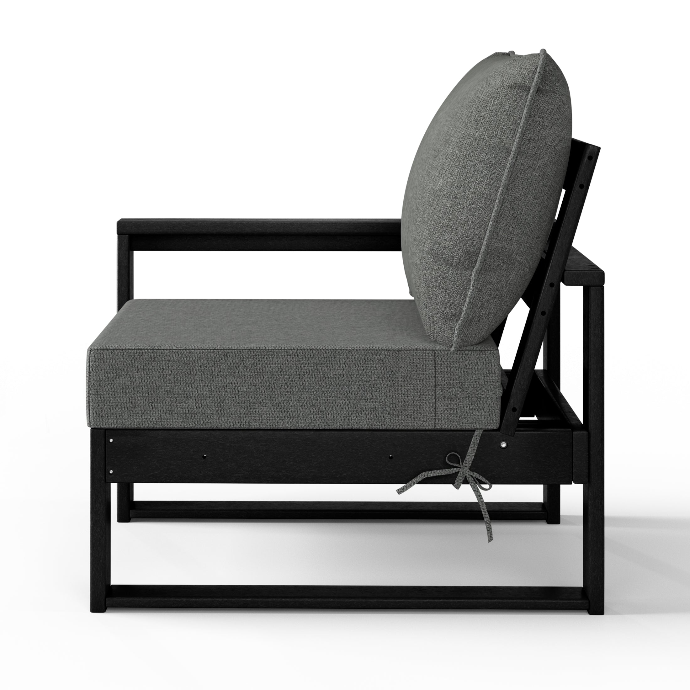 Signature All-Weather Outdoor Modular Patio Deep Seating Left Arm Chair (Left Arm Sectional Seat)