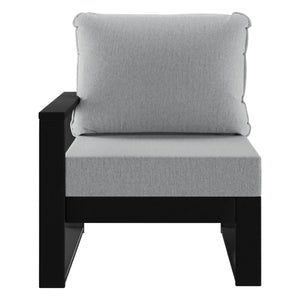 Signature All-Weather Outdoor Modular Patio Deep Seating Left Arm Chair (Left Arm Sectional Seat)