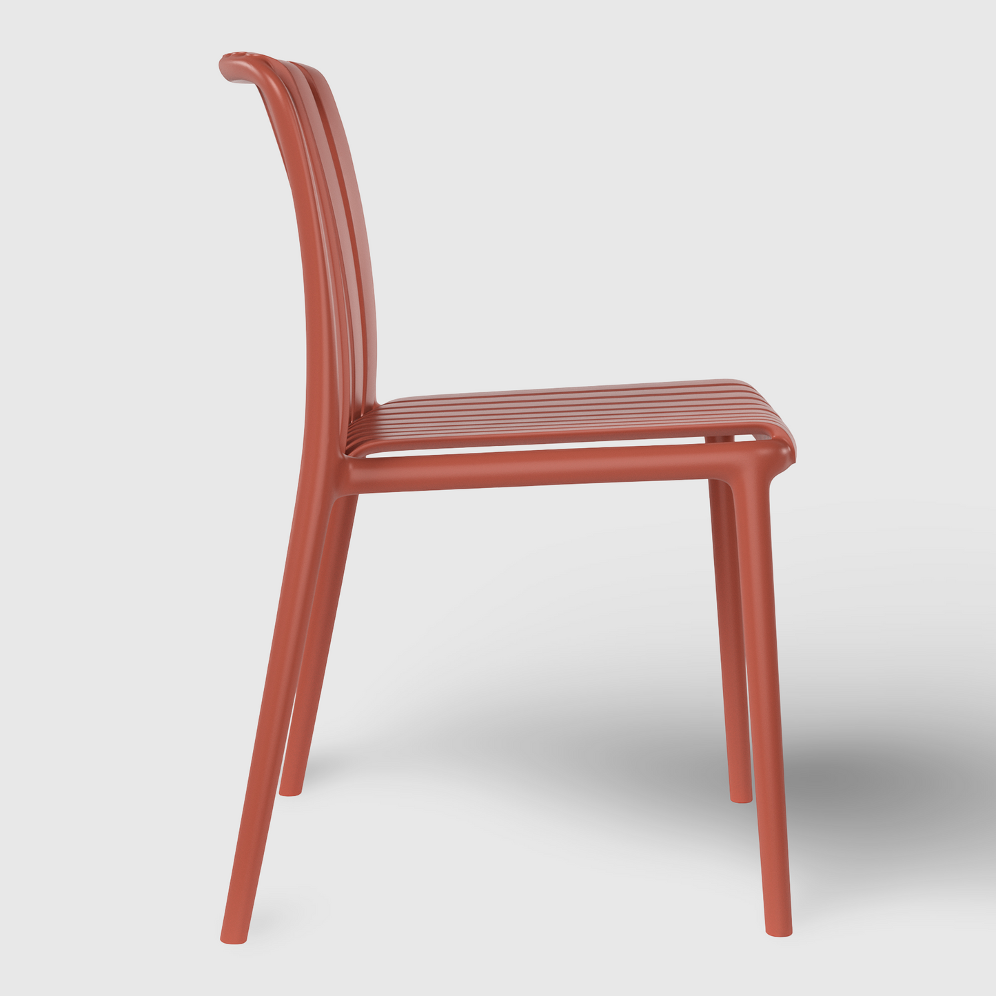 POLYTRENDS™ Copenhagen Allé All-Weather Indoor/Outdoor Stackable Dining Chair (Set of 2)