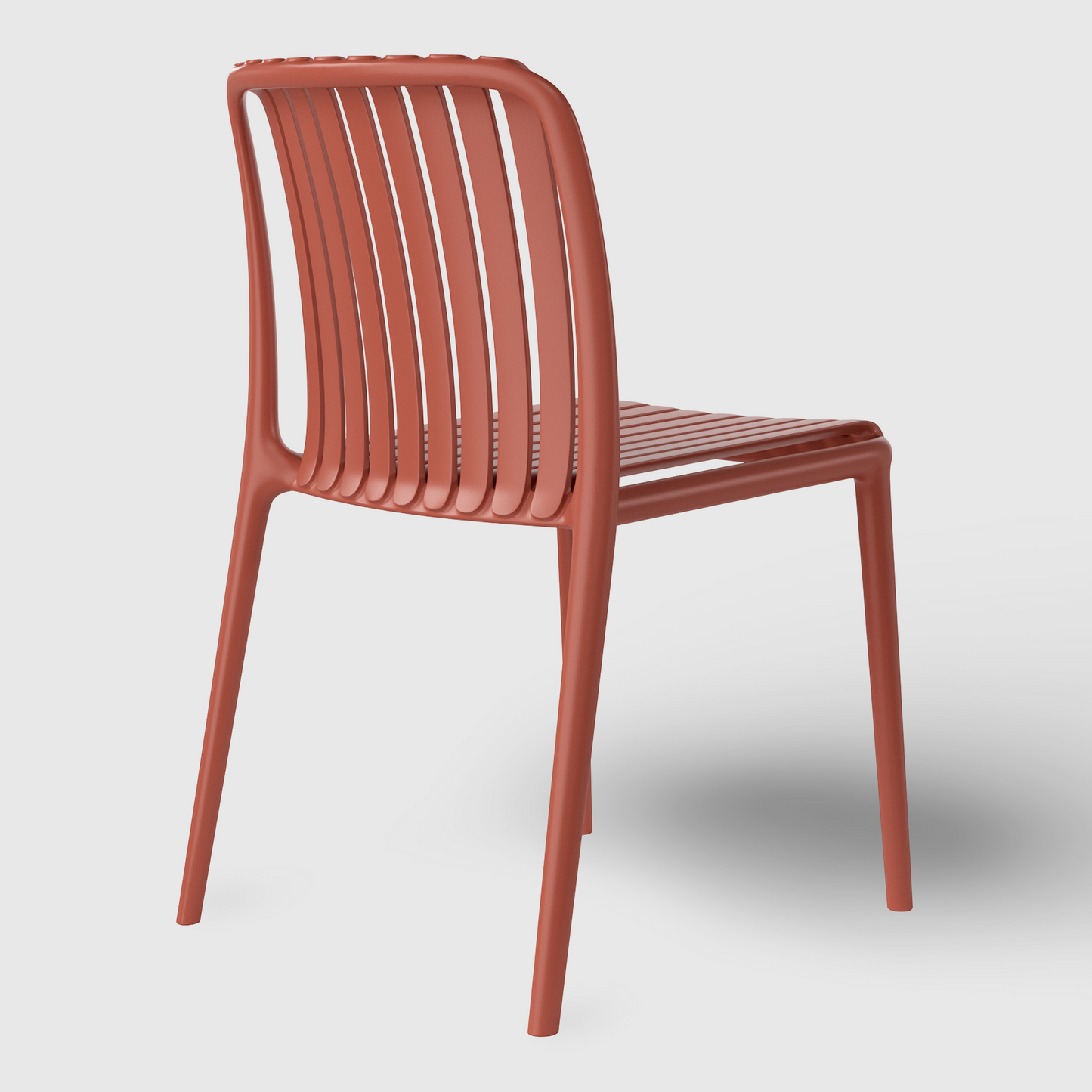 POLYTRENDS™ Copenhagen Allé All-Weather Indoor/Outdoor Stackable Dining Chair (Set of 2)