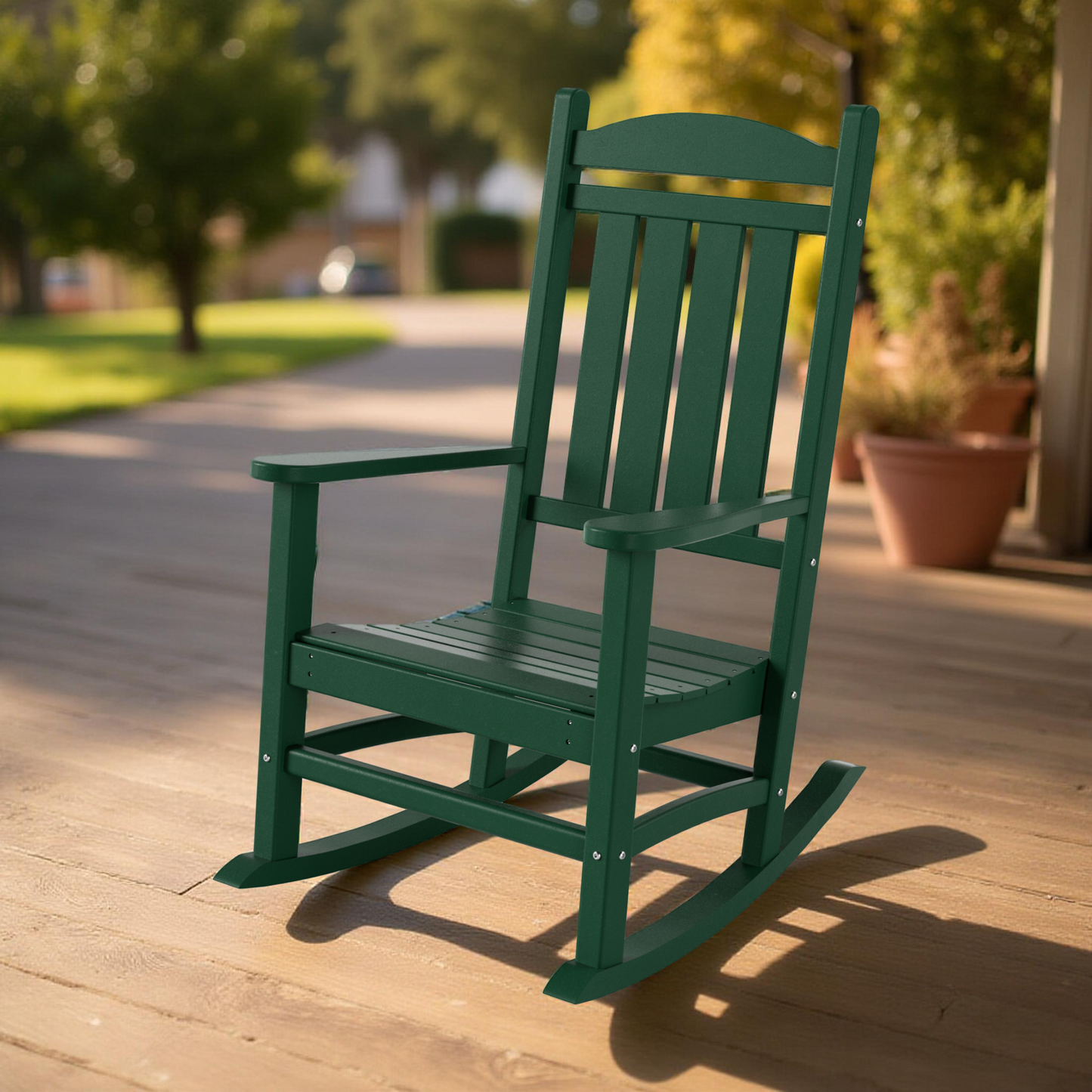 Tuscany All-Weather Outdoor Classic Porch Rocking Chair