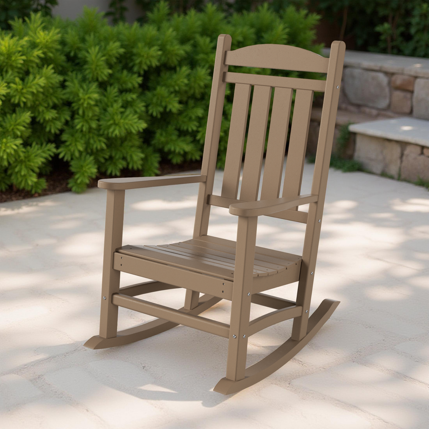 Tuscany All-Weather Outdoor Classic Porch Rocking Chair