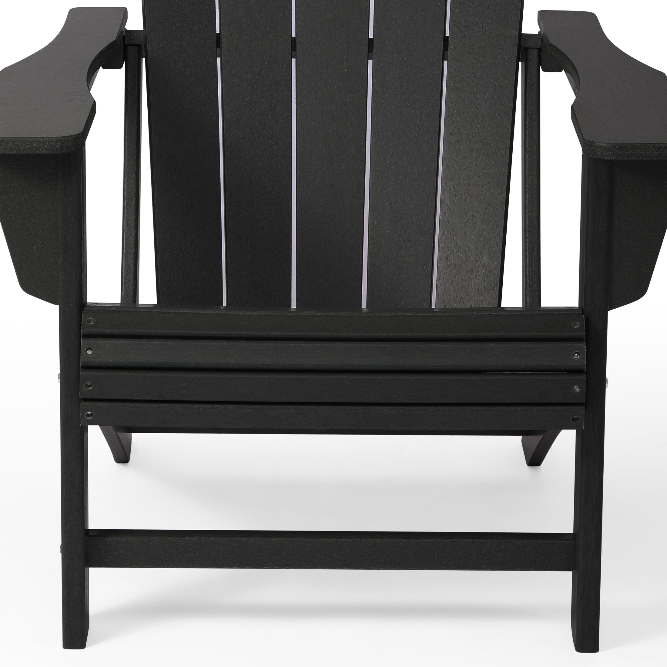 Tahoe All-Weather Outdoor Poly Adirondack Chair with Retractable Cup Holder
