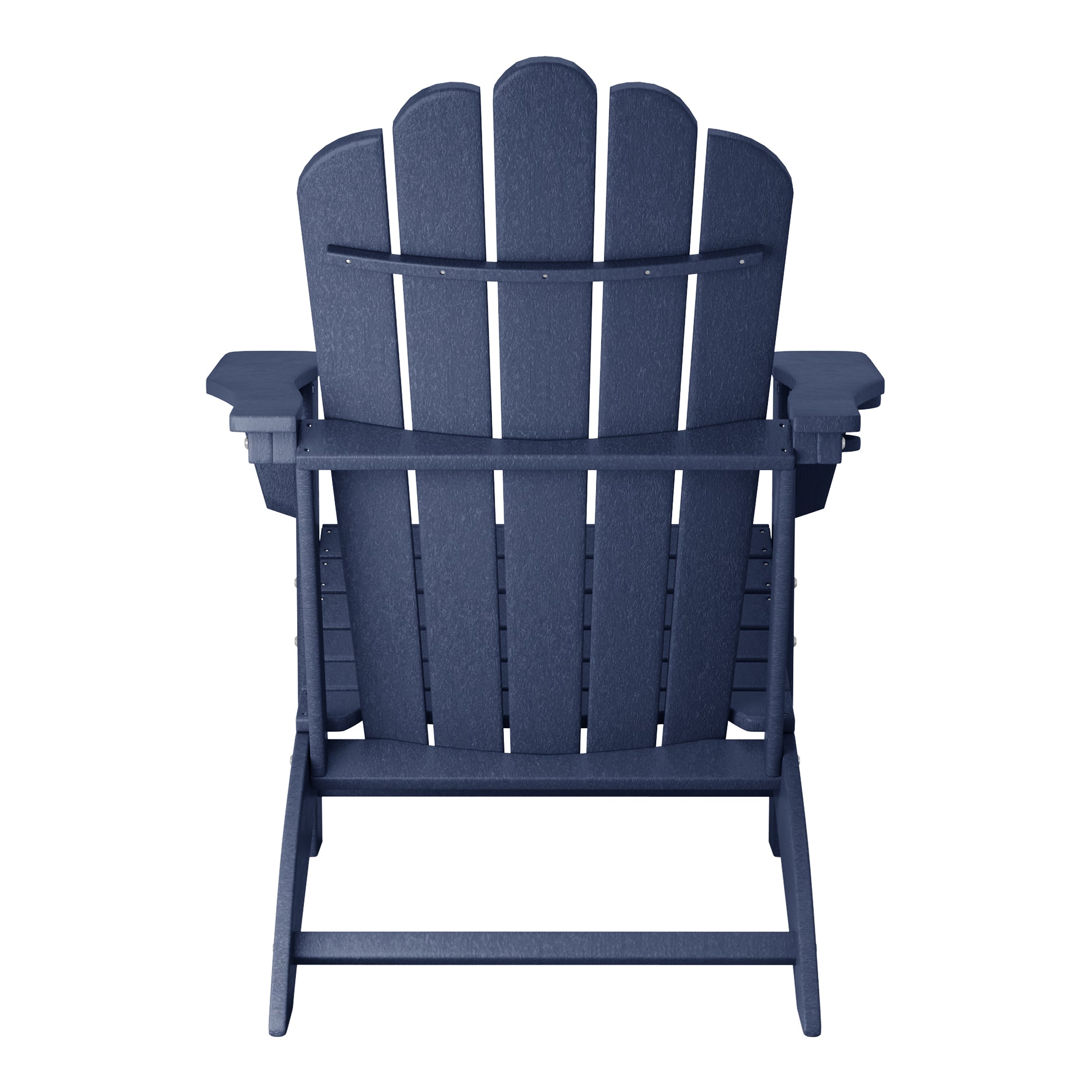 Tahoe All-Weather Outdoor Poly Adirondack Chair with Retractable Cup Holder