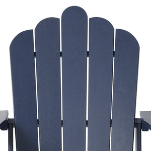 Tahoe All-Weather Outdoor Poly Adirondack Chair with Retractable Cup Holder