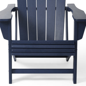 Tahoe All-Weather Outdoor Poly Adirondack Chair with Retractable Cup Holder