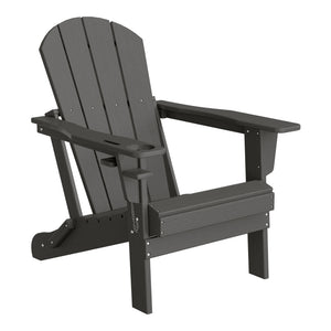Chatham All-Weather Outdoor Folding Adirondack Chair with Cup Holder