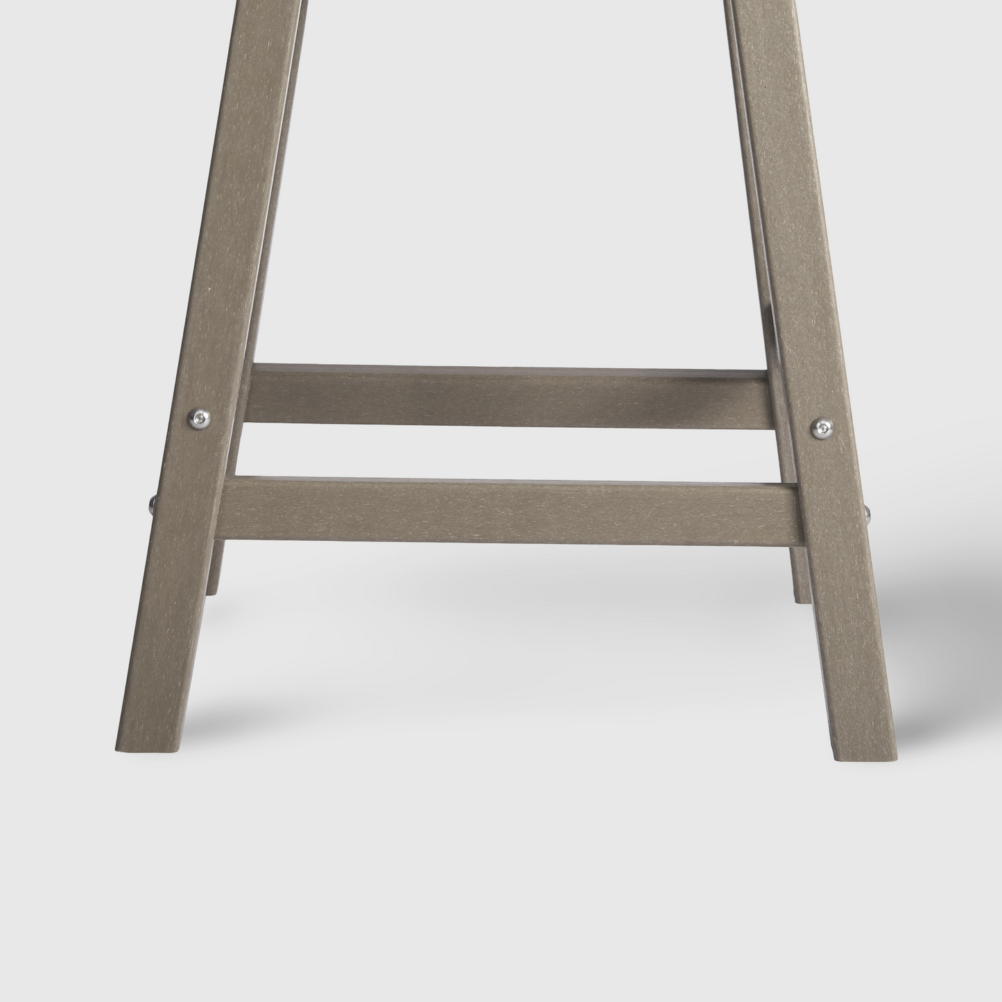 POLYTRENDS™ Stockholm All-Weather Outdoor Saddle Counter Stool (24" Height)