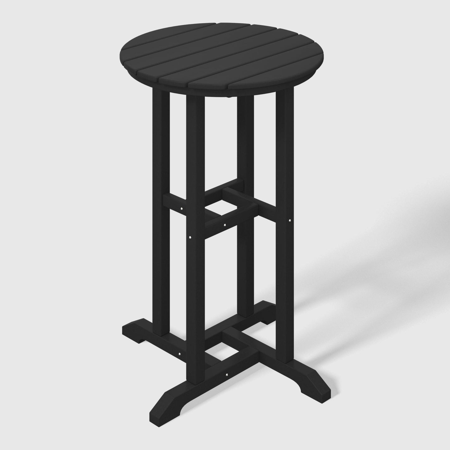 POLYTRENDS™ Stockholm All-Weather Outdoor Round Counter Bistro Table (37" Height)