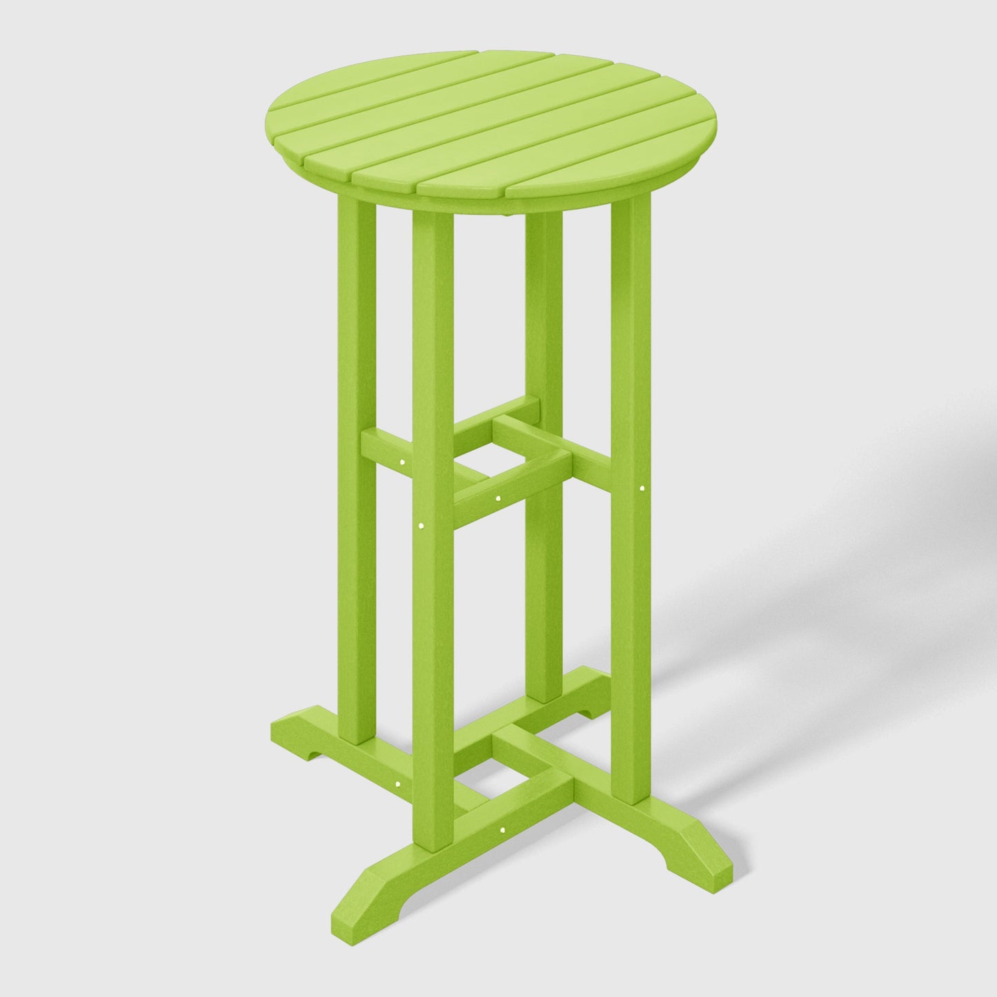 POLYTRENDS™ Stockholm All-Weather Outdoor Round Counter Bistro Table (37" Height)