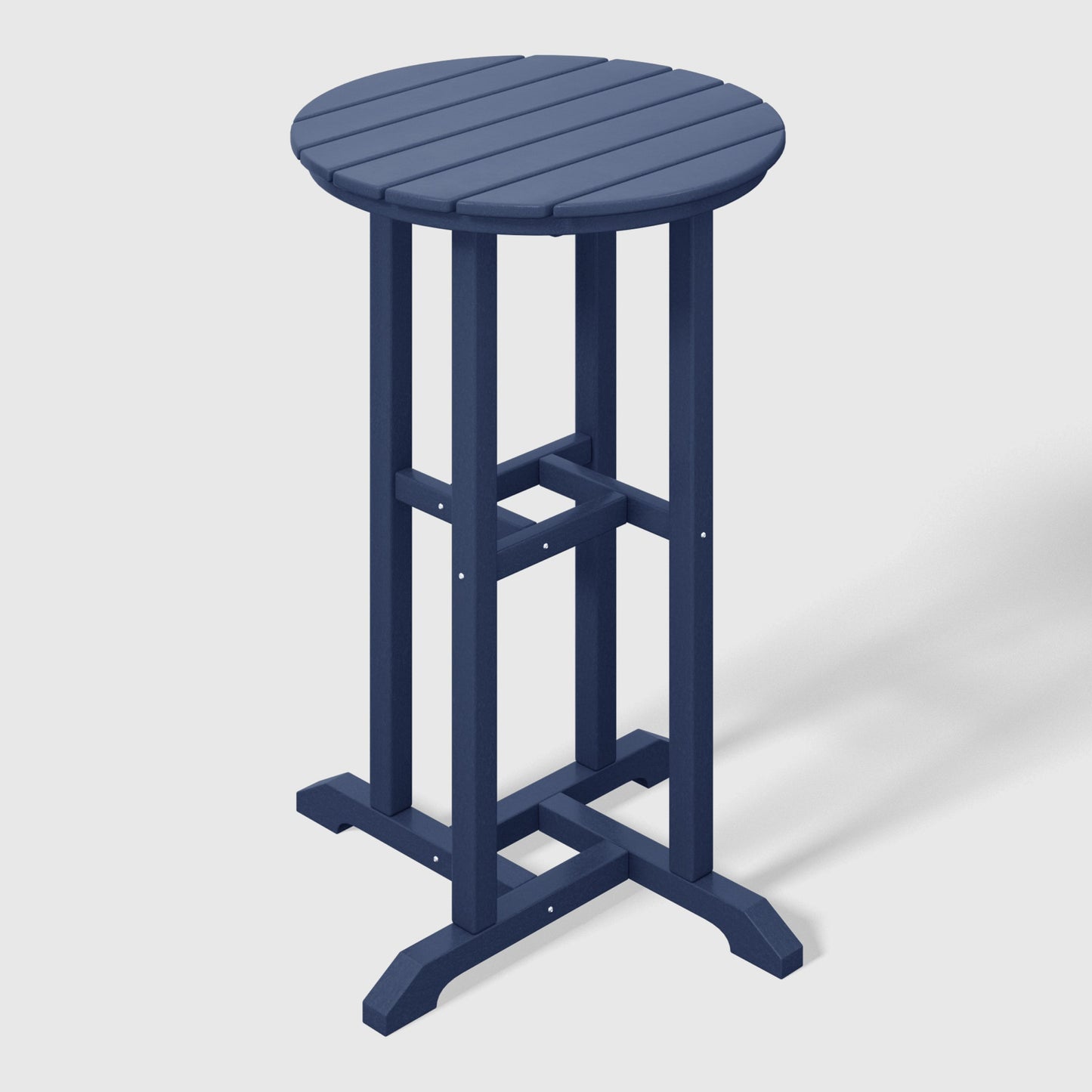 POLYTRENDS™ Stockholm All-Weather Outdoor Round Counter Bistro Table (37" Height)