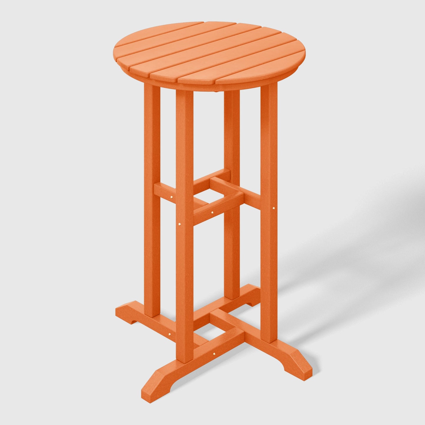 POLYTRENDS™ Stockholm All-Weather Outdoor Round Counter Bistro Table (37" Height)
