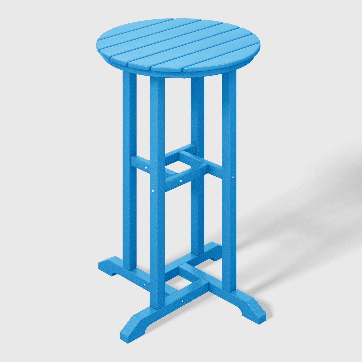 POLYTRENDS™ Stockholm All-Weather Outdoor Round Counter Bistro Table (37" Height)
