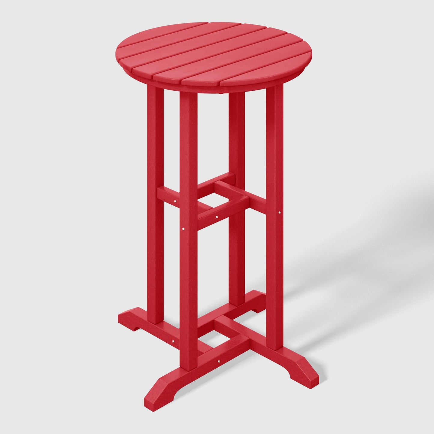 POLYTRENDS™ Stockholm All-Weather Outdoor Round Counter Bistro Table (37" Height)