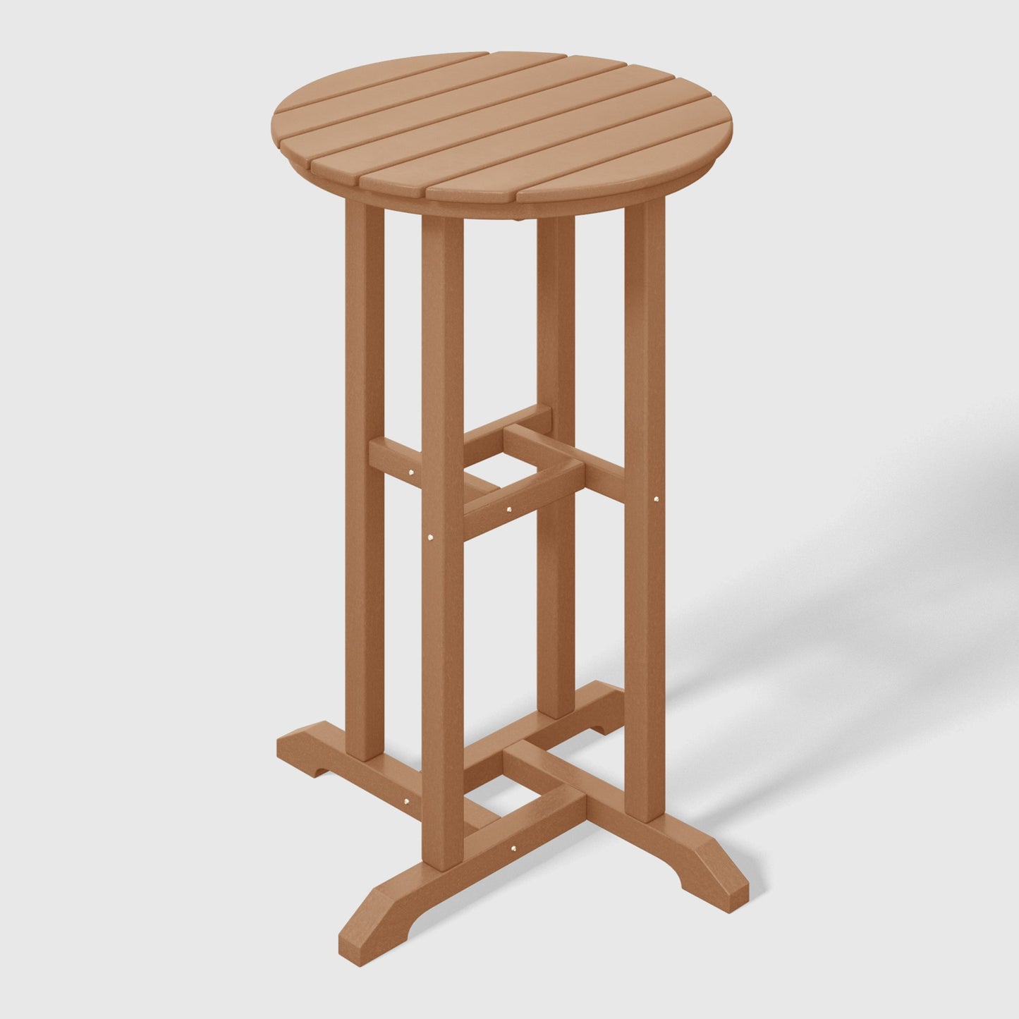 POLYTRENDS™ Stockholm All-Weather Outdoor Round Counter Bistro Table (37" Height)