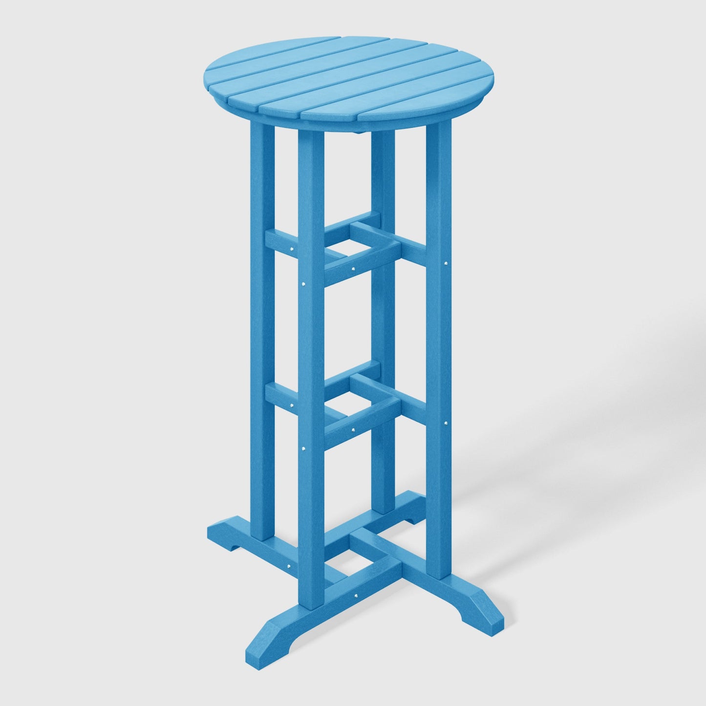 POLYTRENDS™ Stockholm All-Weather Outdoor Round Bar Bistro Table (42" Height)