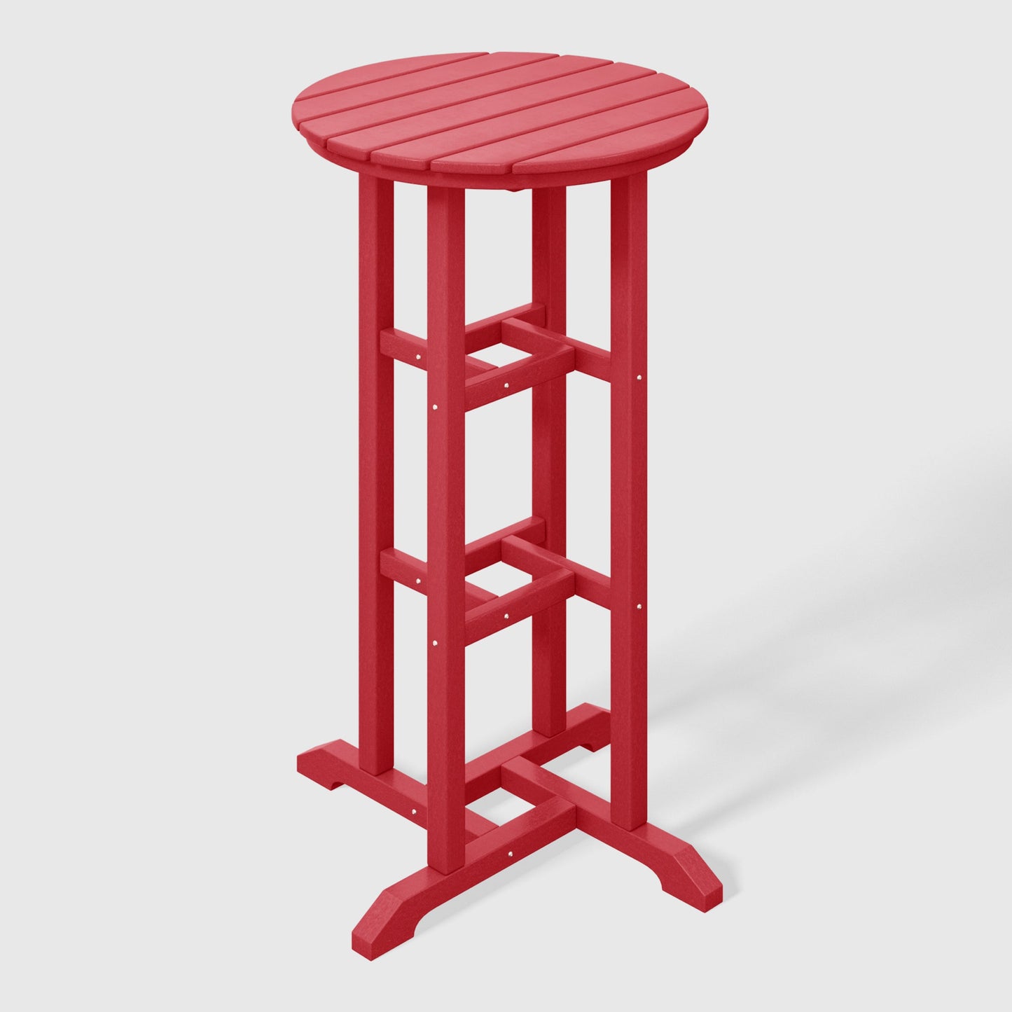 POLYTRENDS™ Stockholm All-Weather Outdoor Round Bar Bistro Table (42" Height)