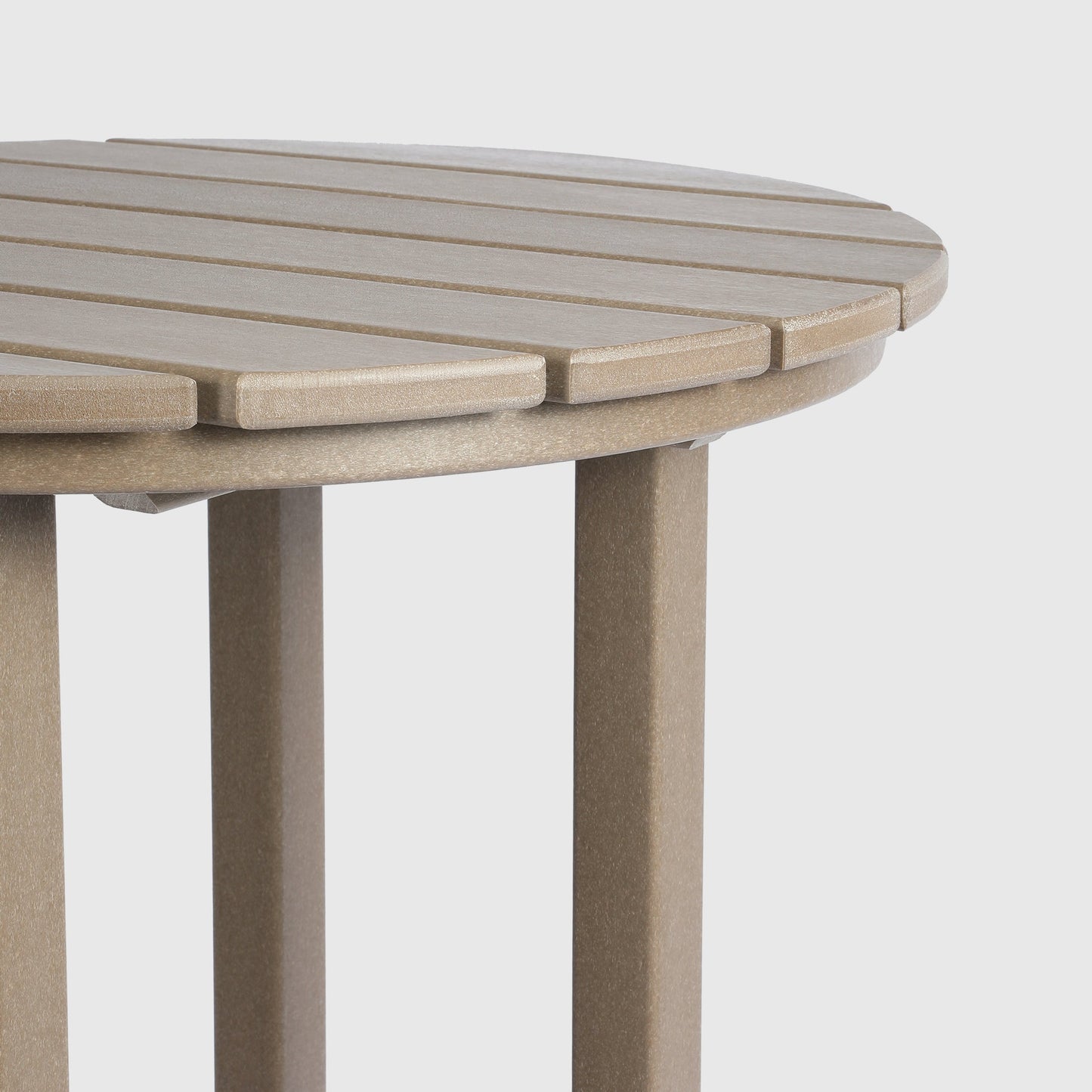 POLYTRENDS™ Stockholm All-Weather Outdoor Round Bar Bistro Table (42" Height)