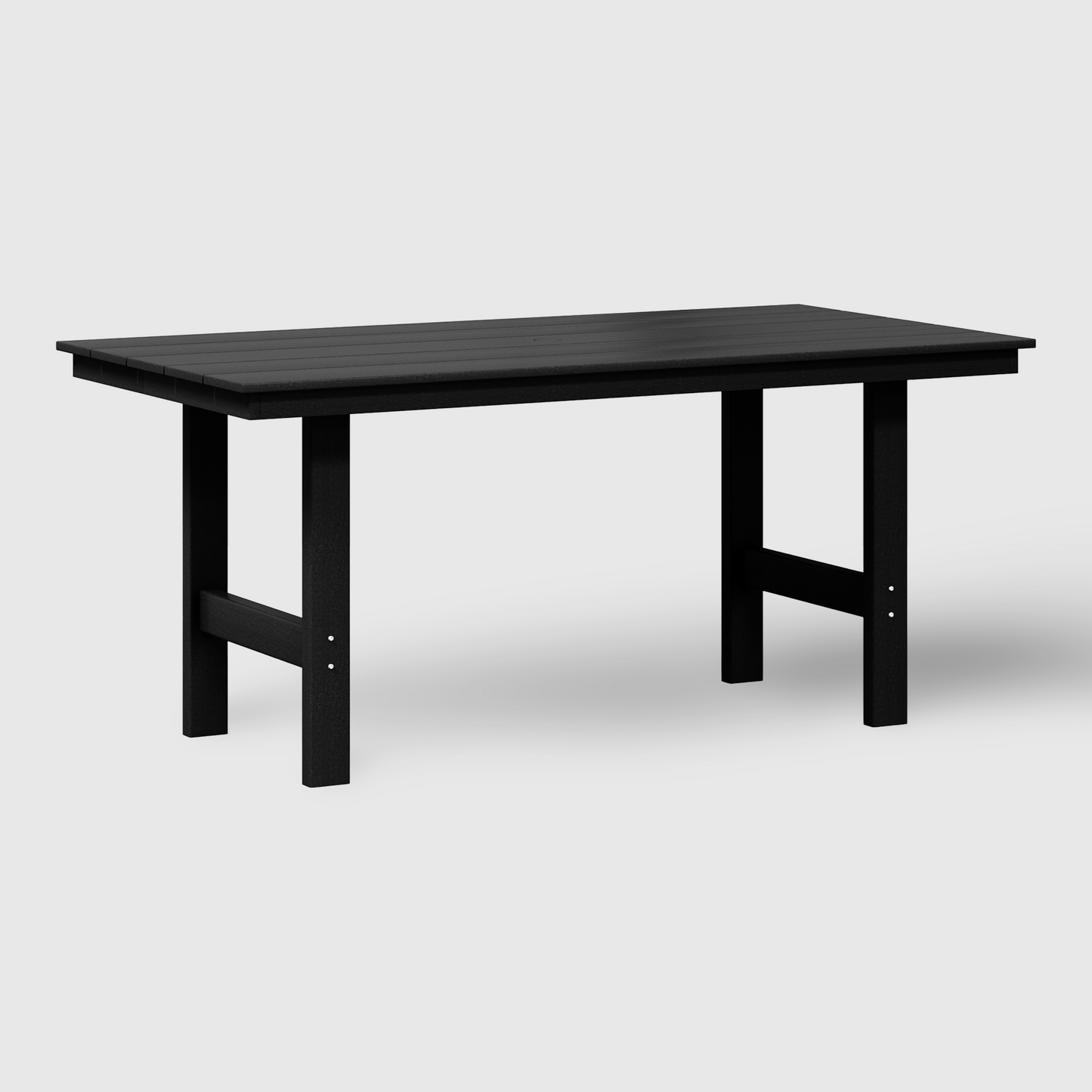 POLYTRENDS™ Tuscany All-Weather Outdoor Rectangular Patio Dining Table (Seats 6)