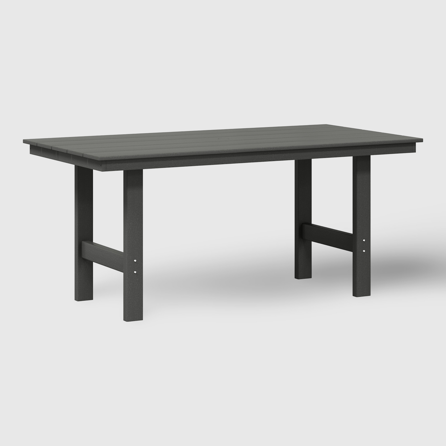 POLYTRENDS™ Tuscany All-Weather Outdoor Rectangular Patio Dining Table (Seats 6)