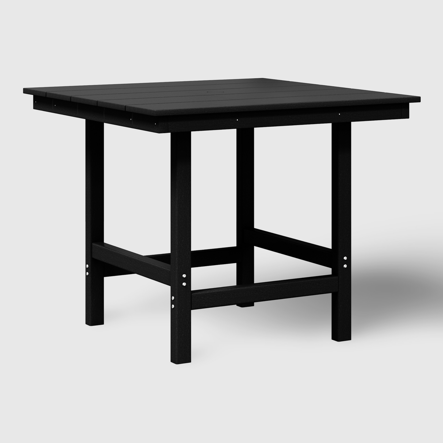 POLYTRENDS™ Tuscany All-Weather Outdoor Square Patio Dining Table (Seats 4)