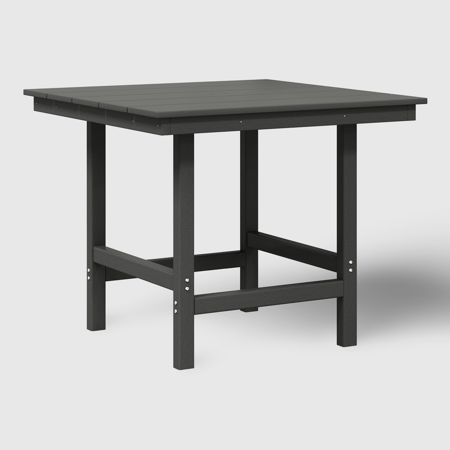 POLYTRENDS™ Tuscany All-Weather Outdoor Square Patio Dining Table (Seats 4)