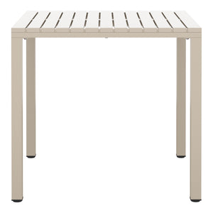 Polyform 31.5" Square Dining Table with Metal Frame