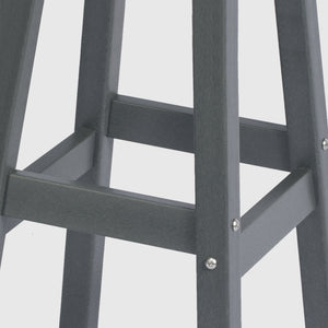 Stockholm All-Weather Outdoor Round Counter Stool (24" Height)