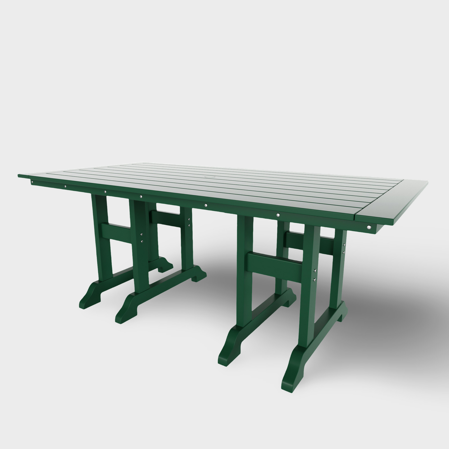 POLYTRENDS™ Tuscany All-Weather Outdoor Rectangular Dining Table (71" x 37" Top)