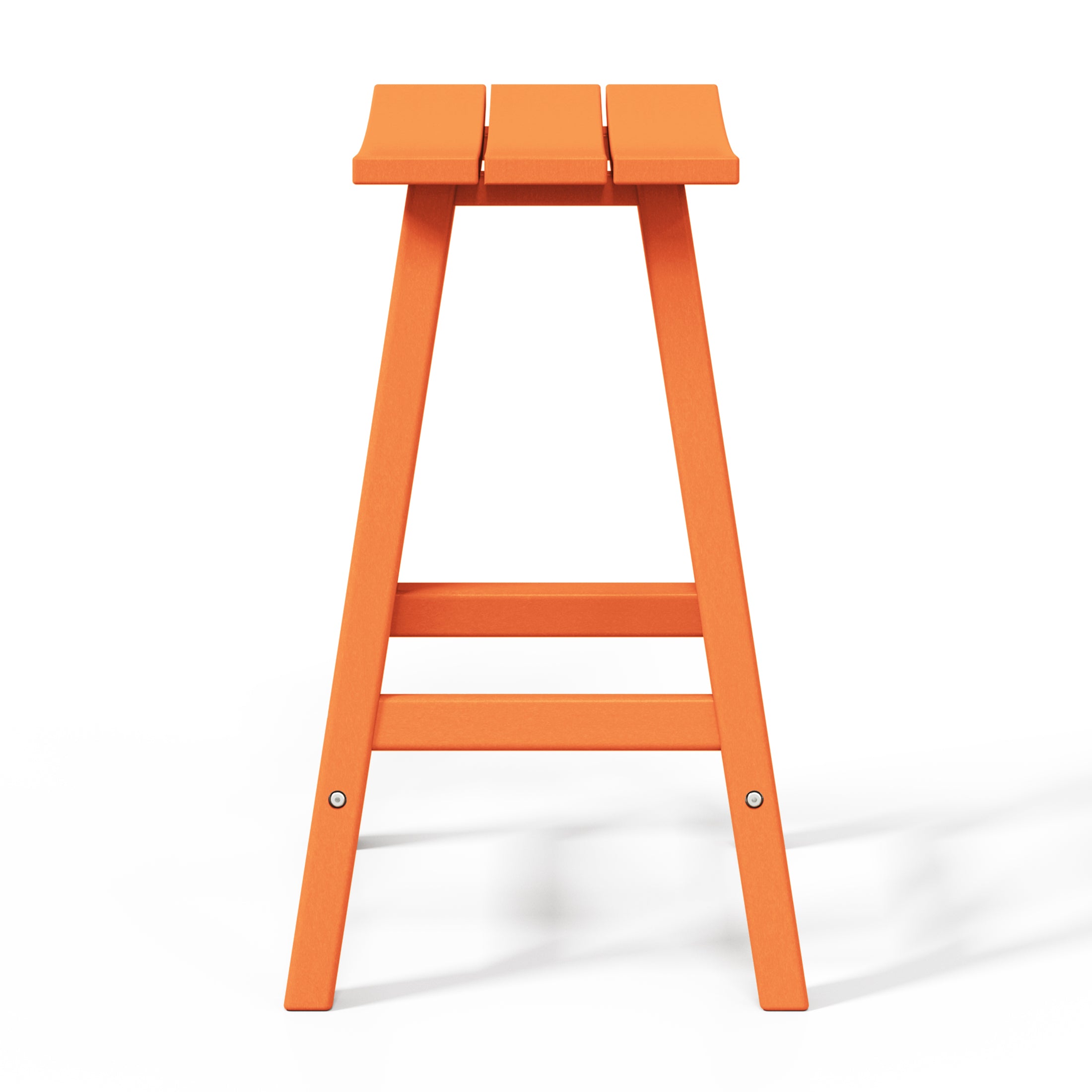 Stockholm All-Weather Outdoor Saddle Counter Stool (24" Height)