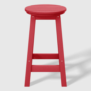 Stockholm All-Weather Outdoor Round Counter Stool (24" Height)