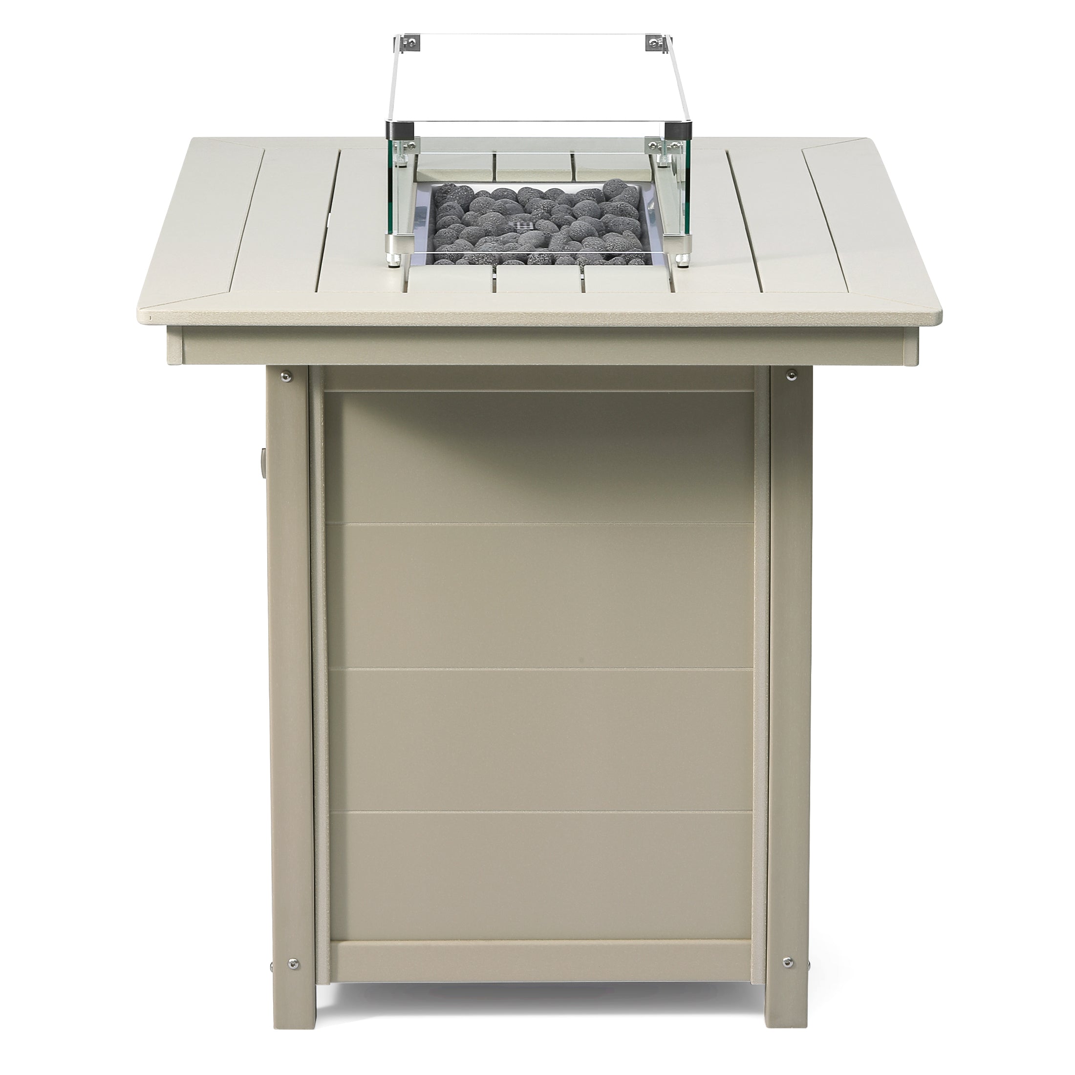 Sedona Rectangular 34" X 46" Counter Fire Pit Table